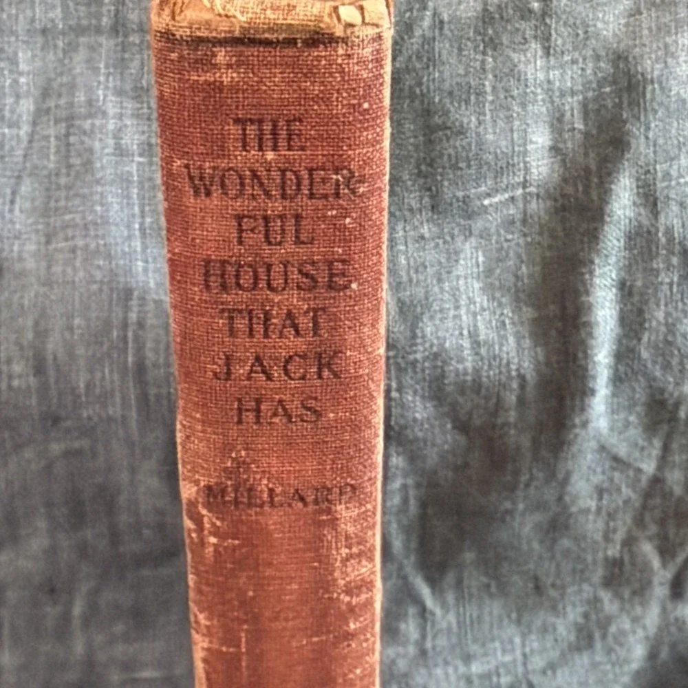 The Wonderful House That Jack Has 1908 Antique Book C.N. Millard Physiology HC